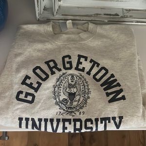 Georgetown University crewneck 💭